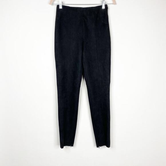 Zara Pants - 2/$30 ZARA Ankle Zip Trouser Leggings 6 Black Skinny Leg #6329